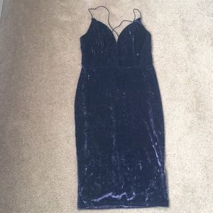 Windsor velvet dress